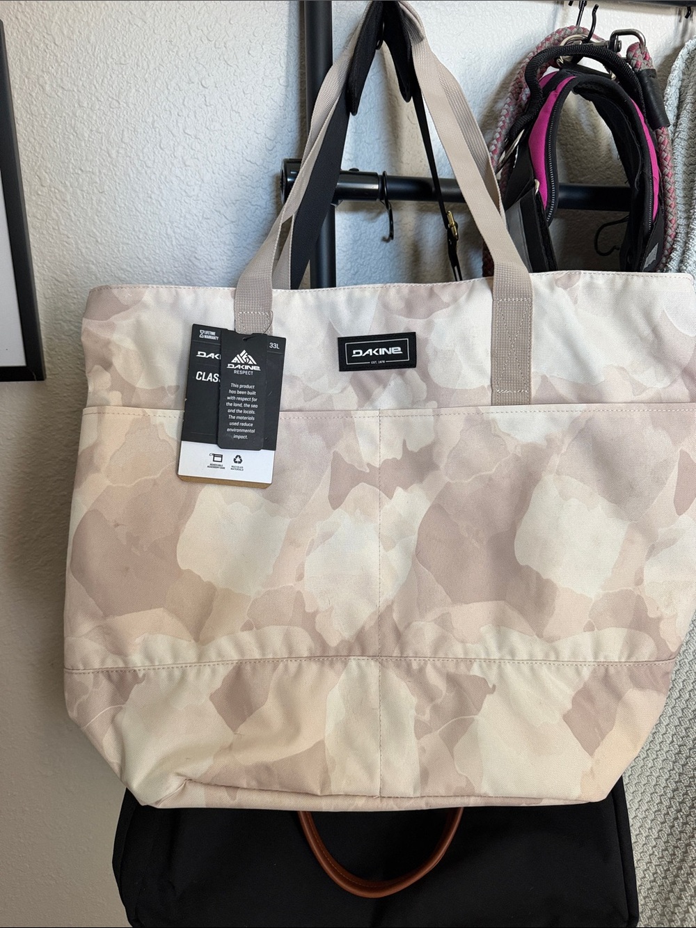 Dakine Blush Camo Tote Bag